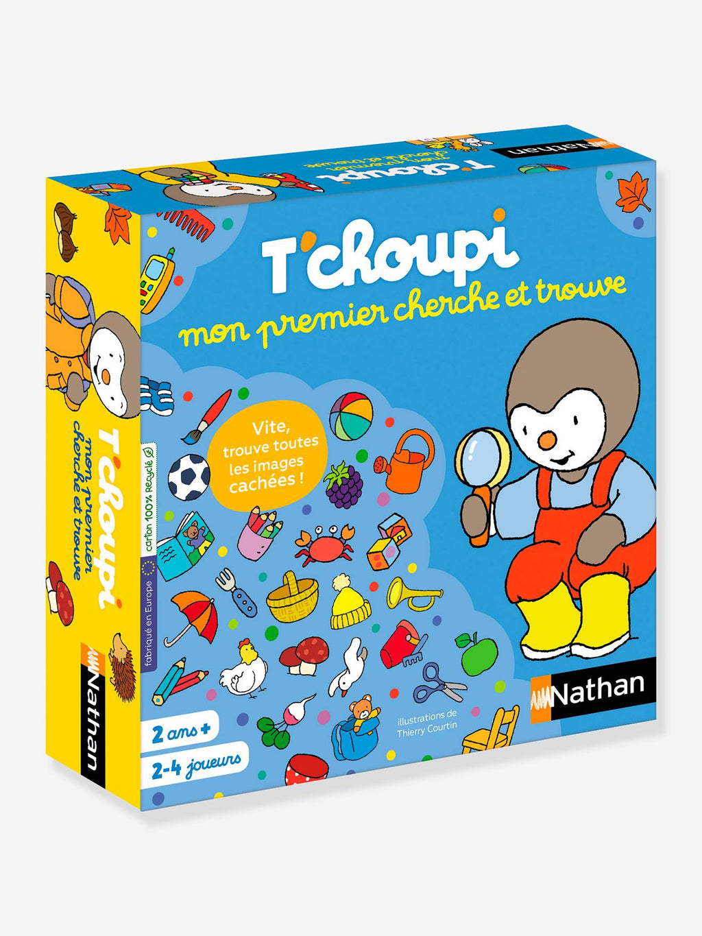 Mon premier cherche & trouvé t'choupi - bleu