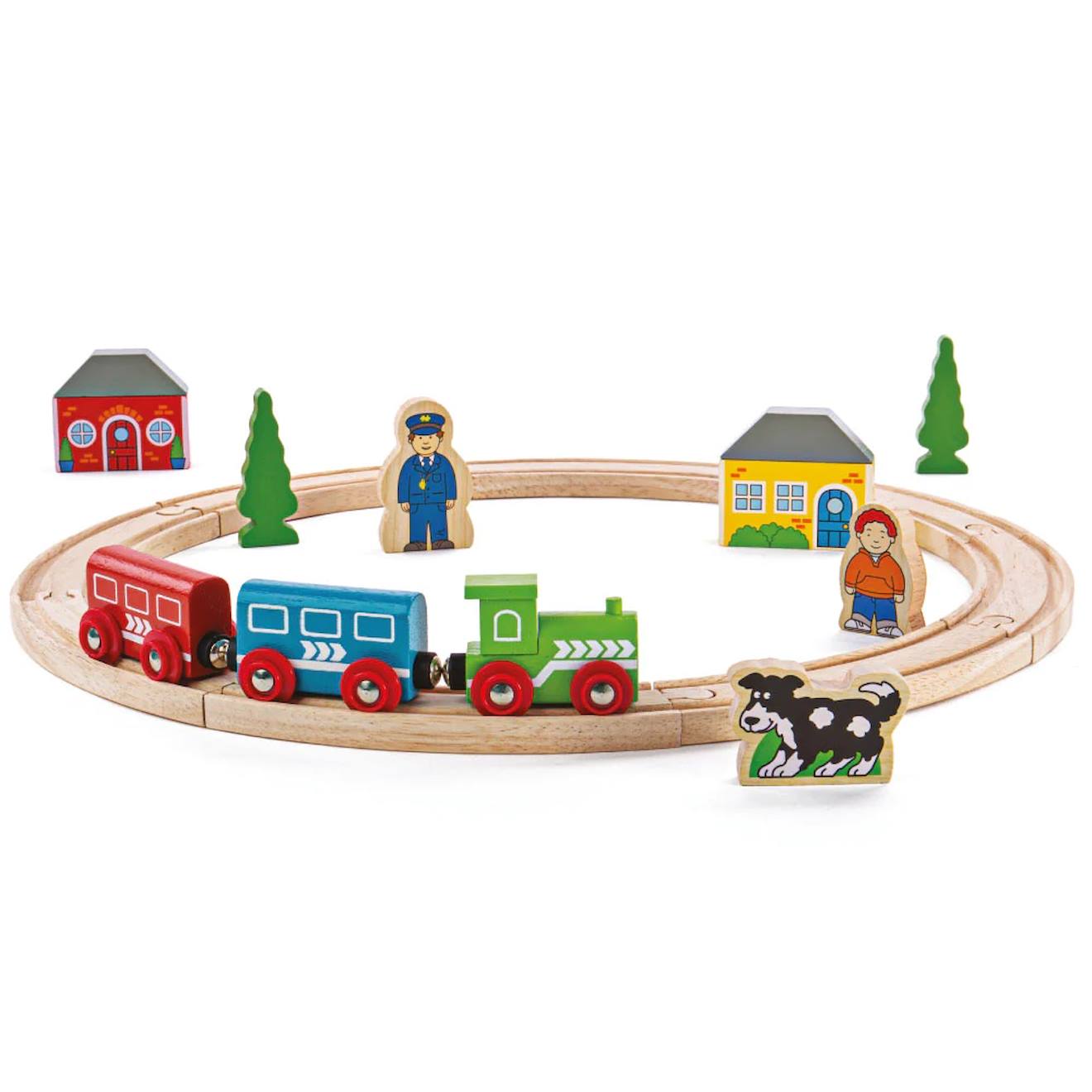 Mon premier circuit de train beige