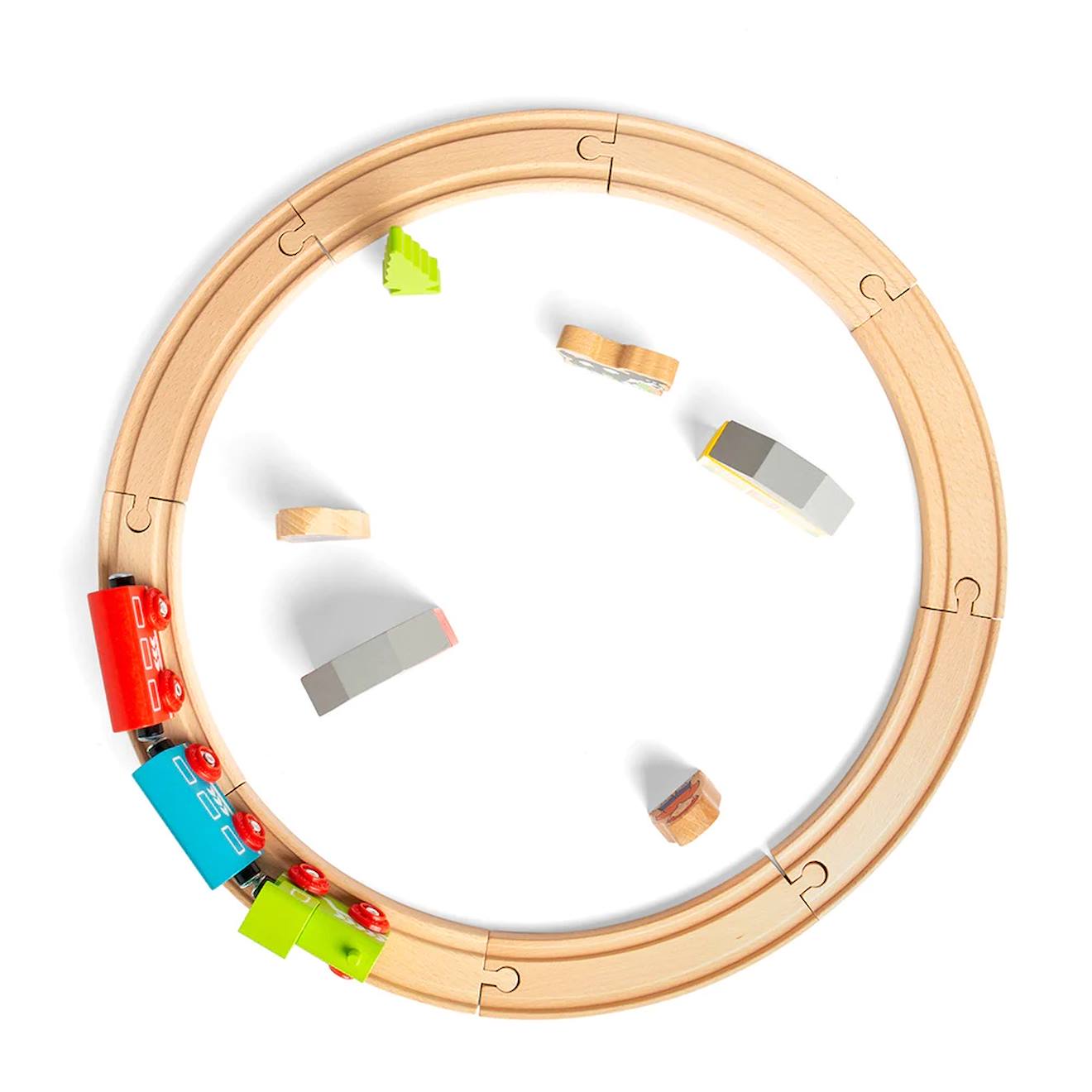 Mon premier circuit de train beige