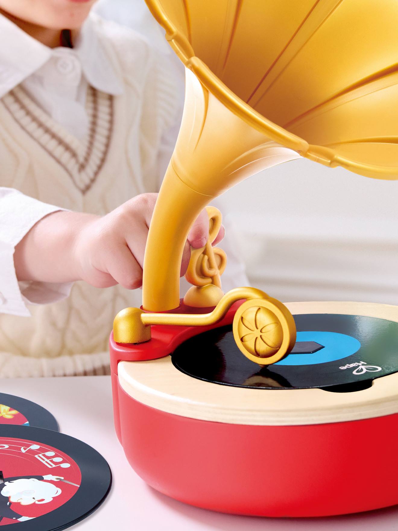 Mon premier gramophone multicolore