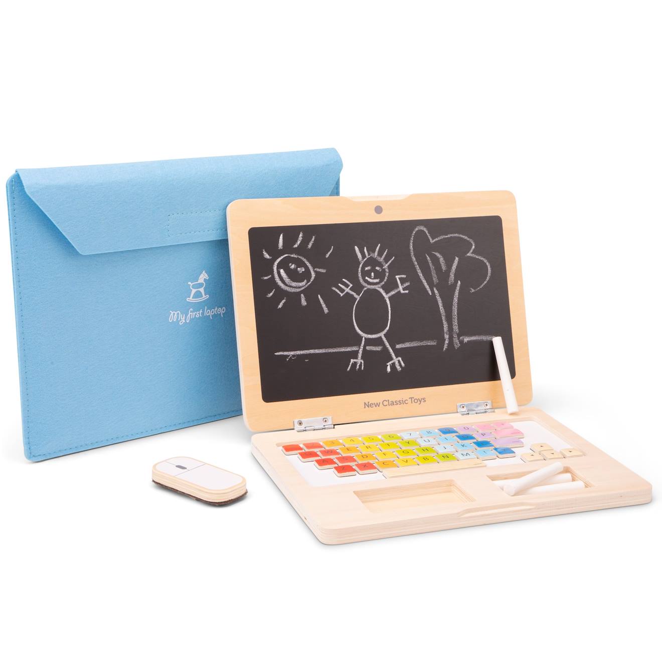 Mon premier ordinateur portable beige