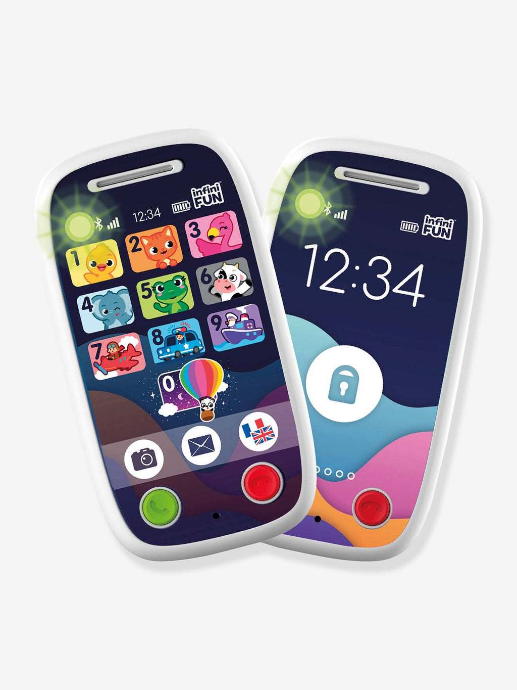 Mon premier vrai duo de téléphones multicolore