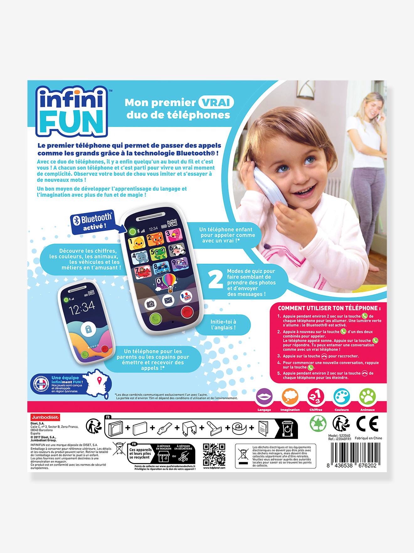 Mon premier vrai duo de téléphones multicolore