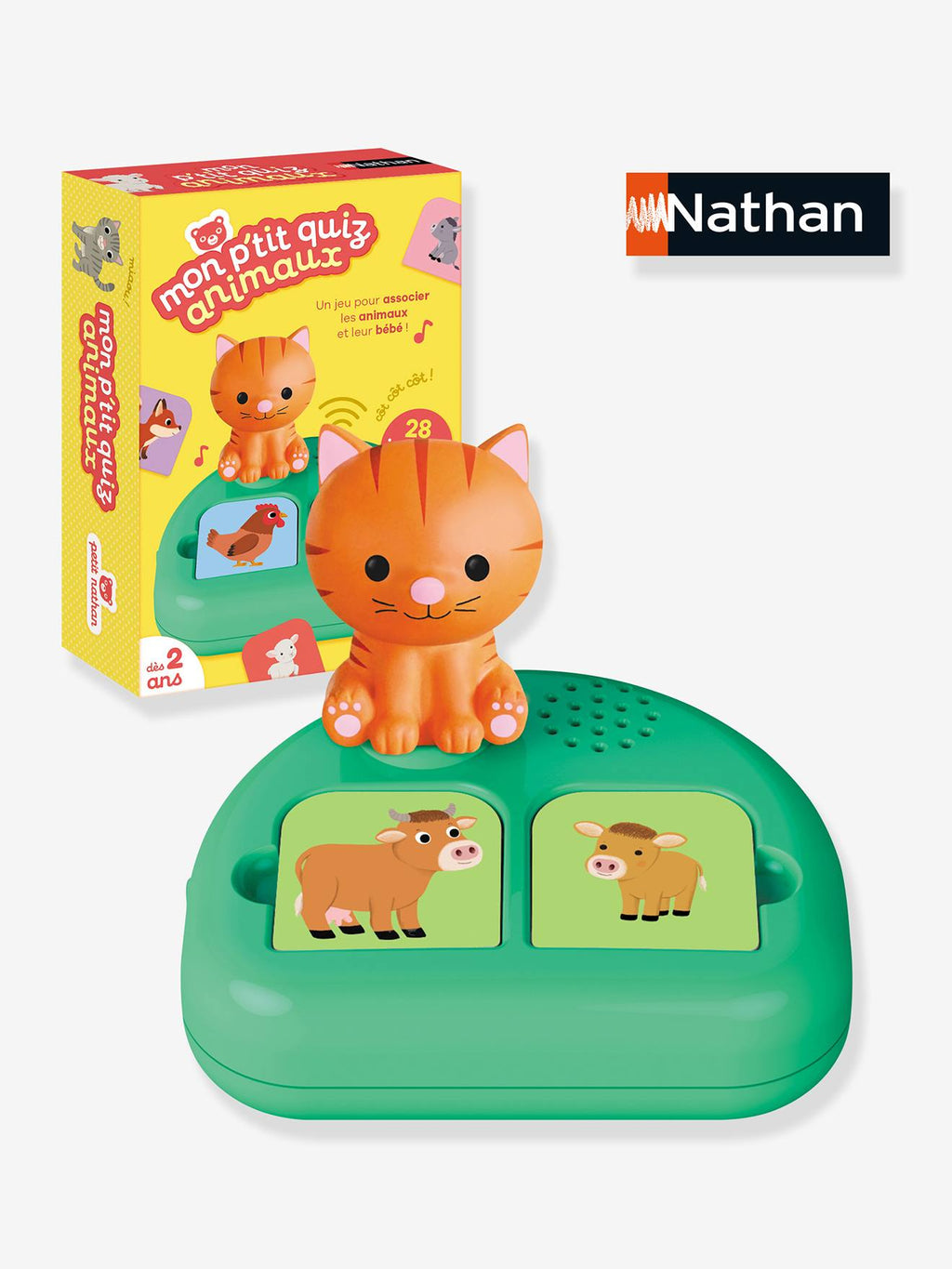 Mon ptit quiz animaux multicolore