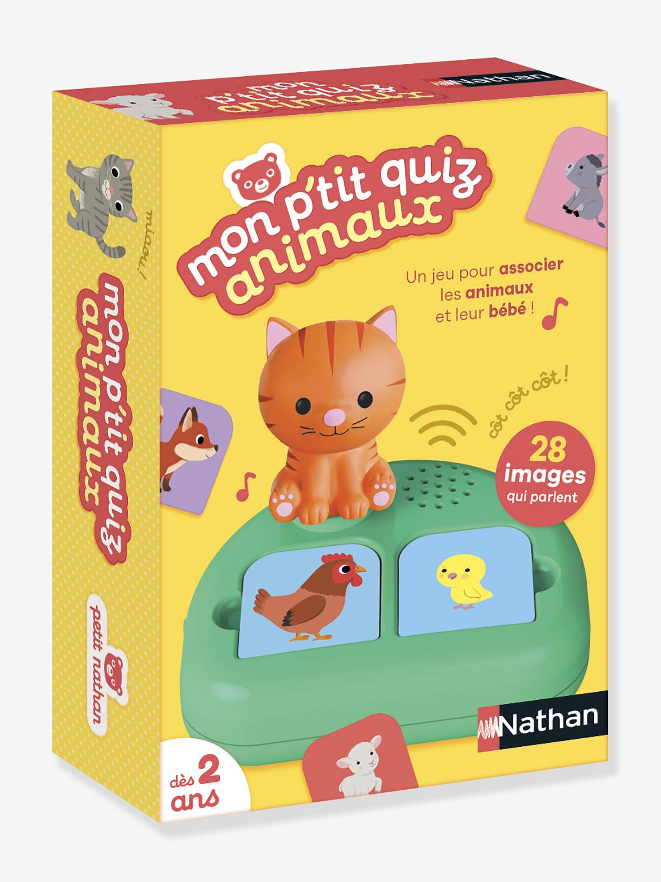 Mon ptit quiz animaux multicolore