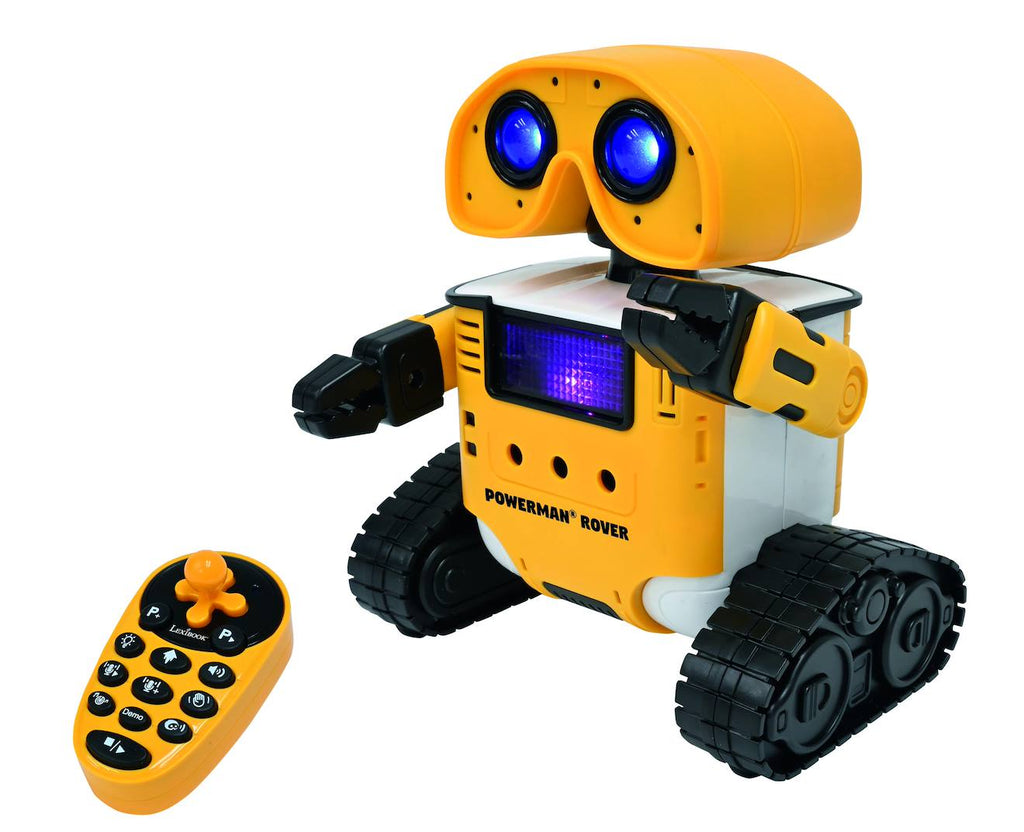 Mon robot multifonction avec changeur de voix, contrôle par geste, musiques et lumières jaune