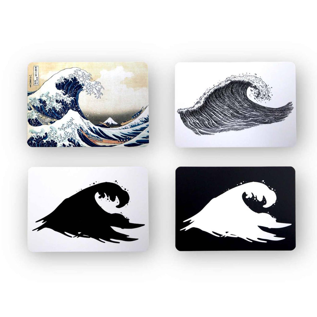 Mondy des artistes - 20 cartes contrastées et en couleur noir