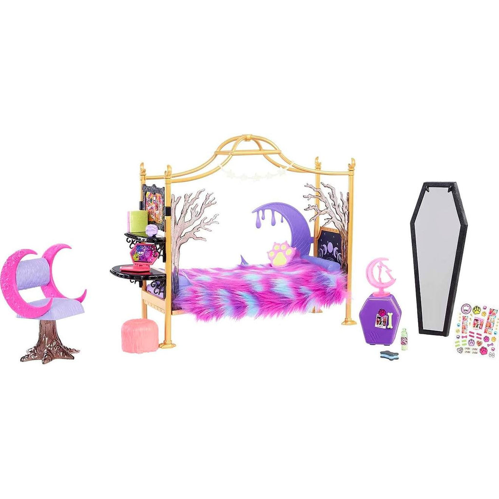 Monster high clawdeen chambre multicolore