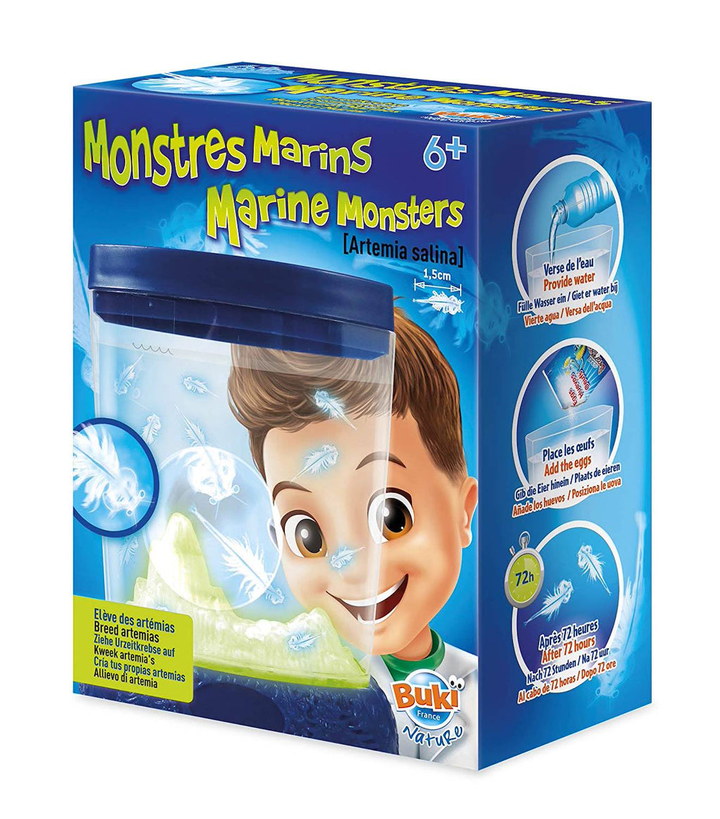 Monstres marins bleu