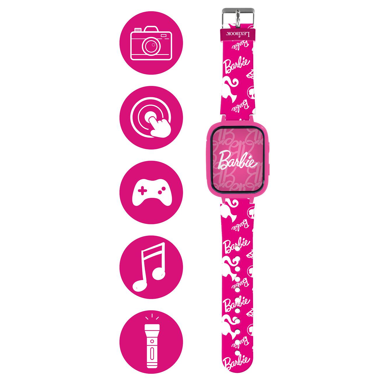 Montre avec caméra Barbie rose