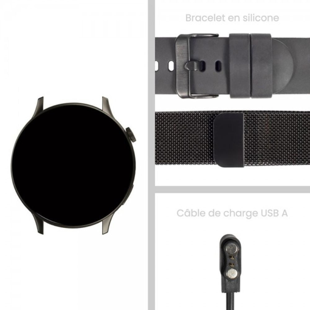 Montre Connectée Livoo – Suivi sport, sommeil et appels Bluetooth - Mode