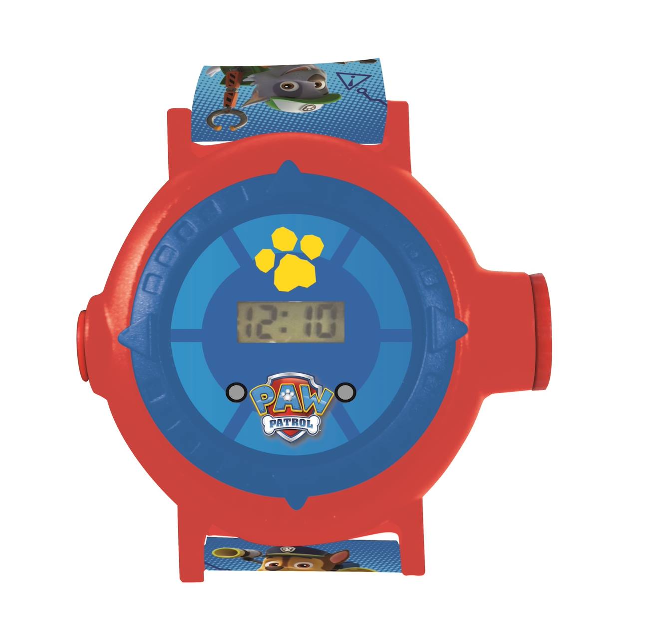 Montre digitale avec projection Pat' Patrouille bleu