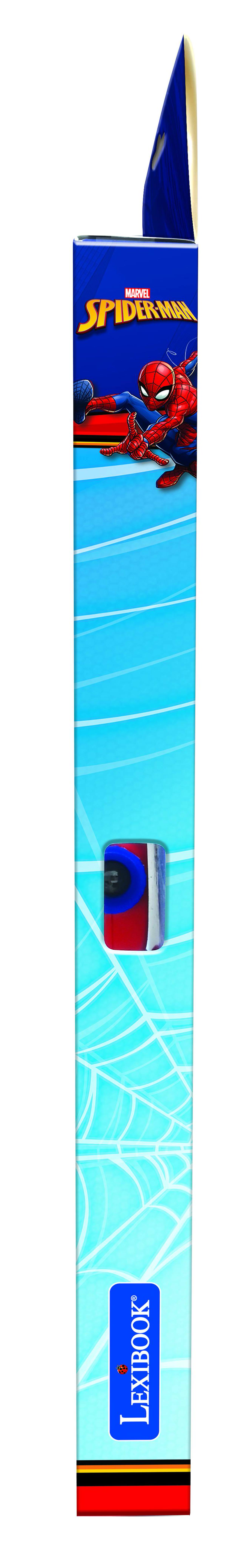 Montre digitale avec projection Spiderman bleu