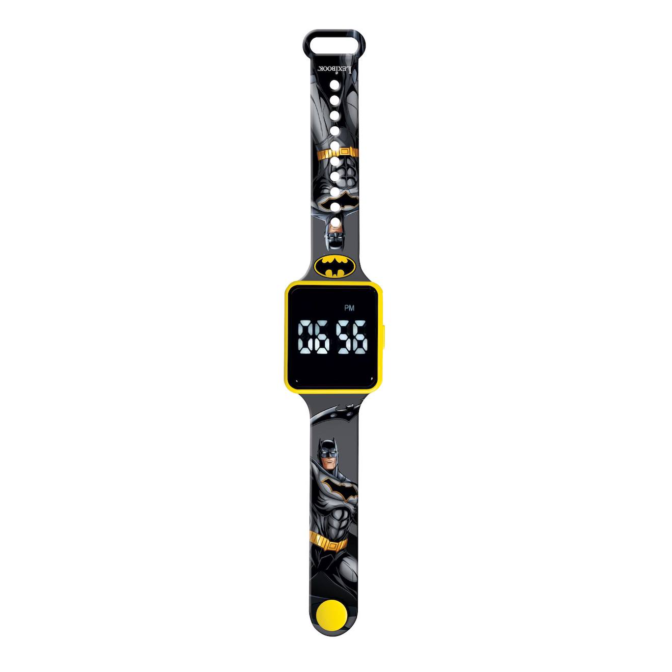 Montre digitale LED Batman noir