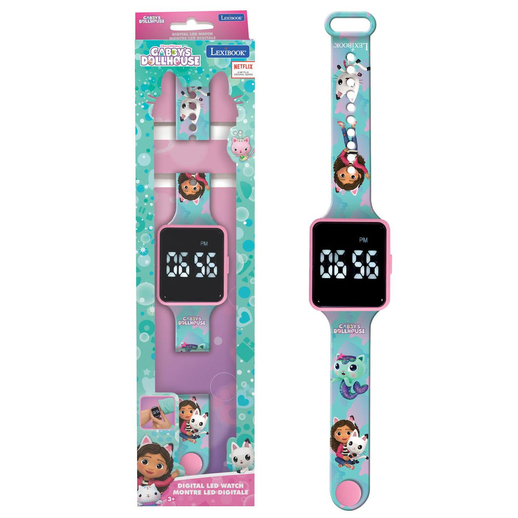 Montre digitale LED Gabby et la Maison Magique bleu