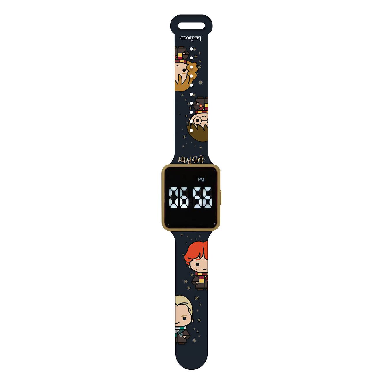 Montre digitale LED Harry Potter noir