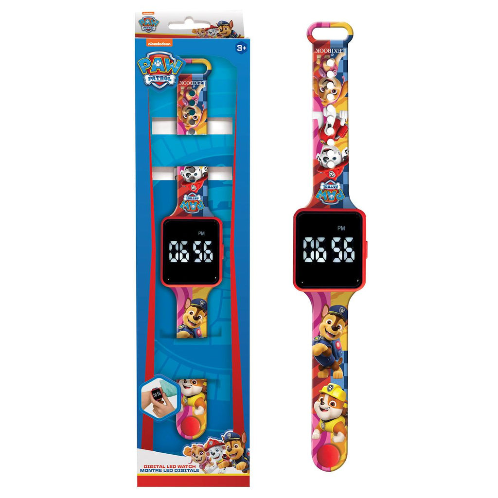 Montre digitale LED La Pat' Patrouille rouge