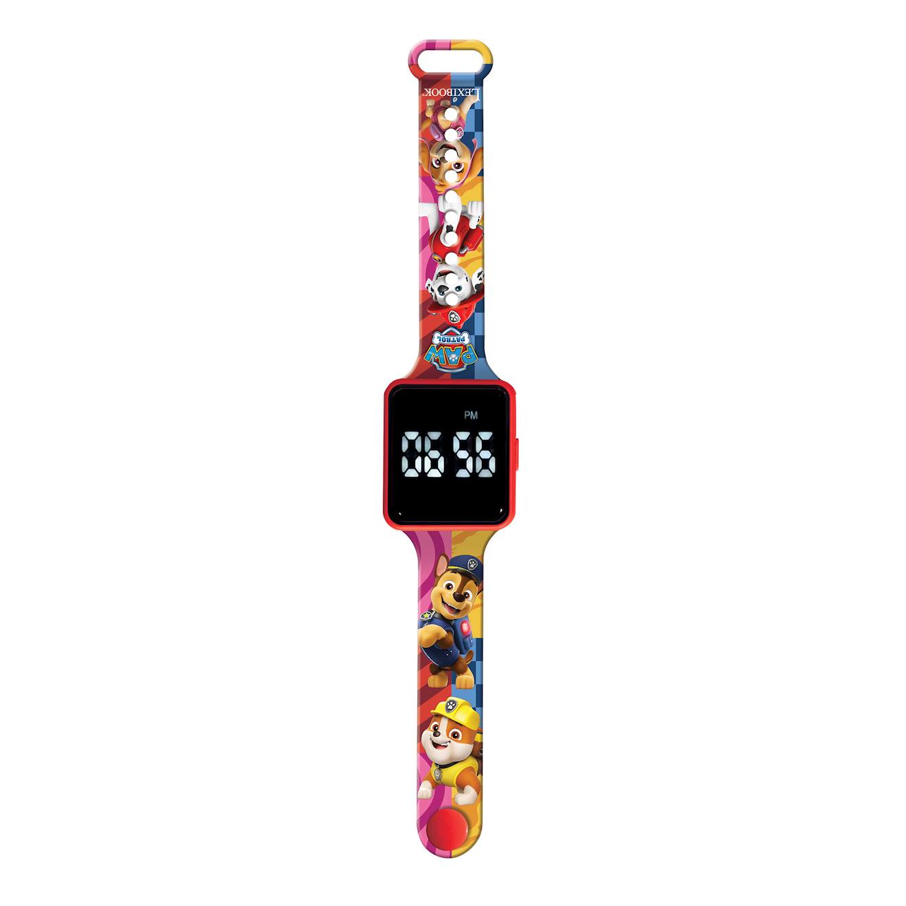 Montre digitale LED La Pat' Patrouille rouge