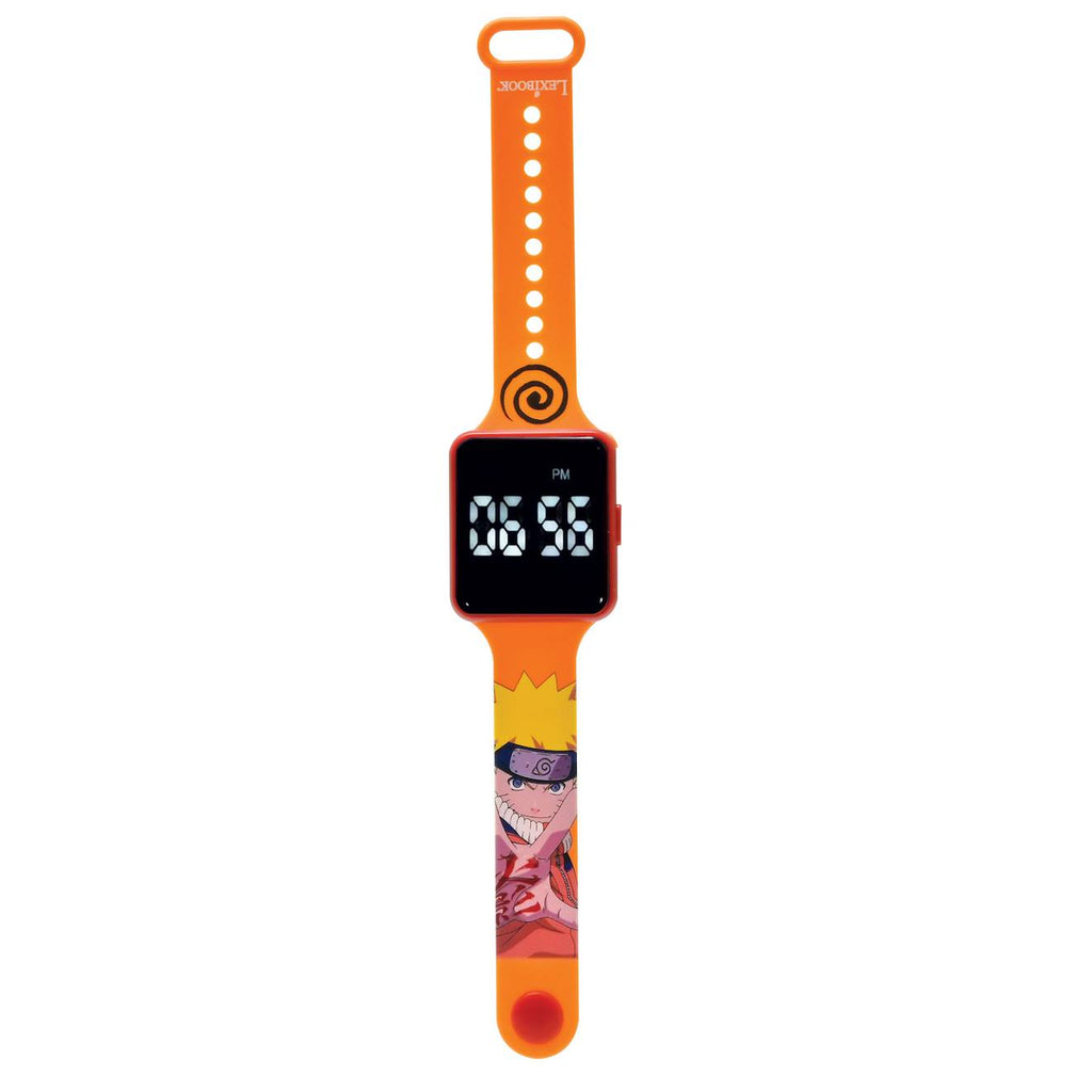 Montre digitale LED Naruto orange