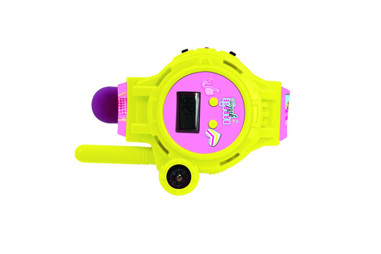 Montre digitale talkie-walkie Barbie portée 200 m multicolore