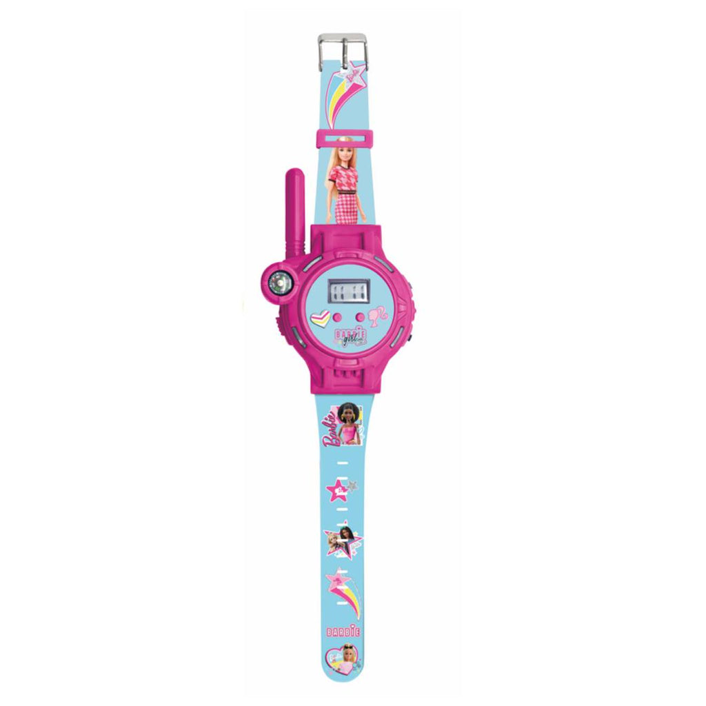 Montre digitale talkie-walkie Barbie portée 200 m multicolore