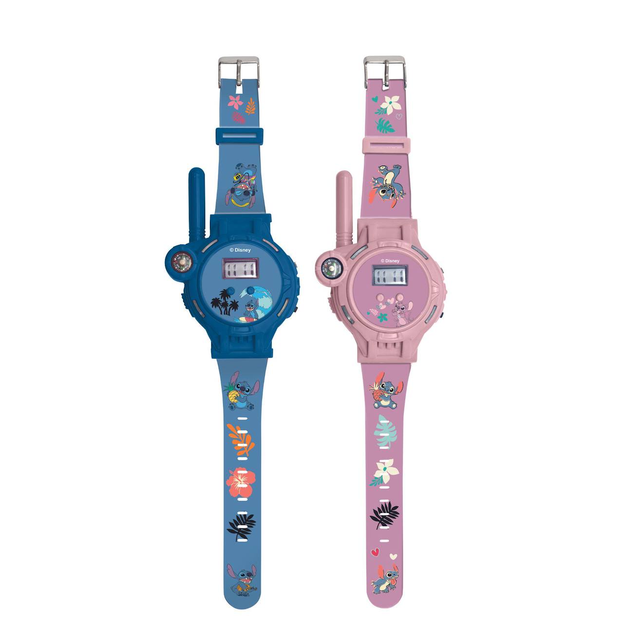 Montre digitale talkie-walkie Stitch portée 200 m multicolore