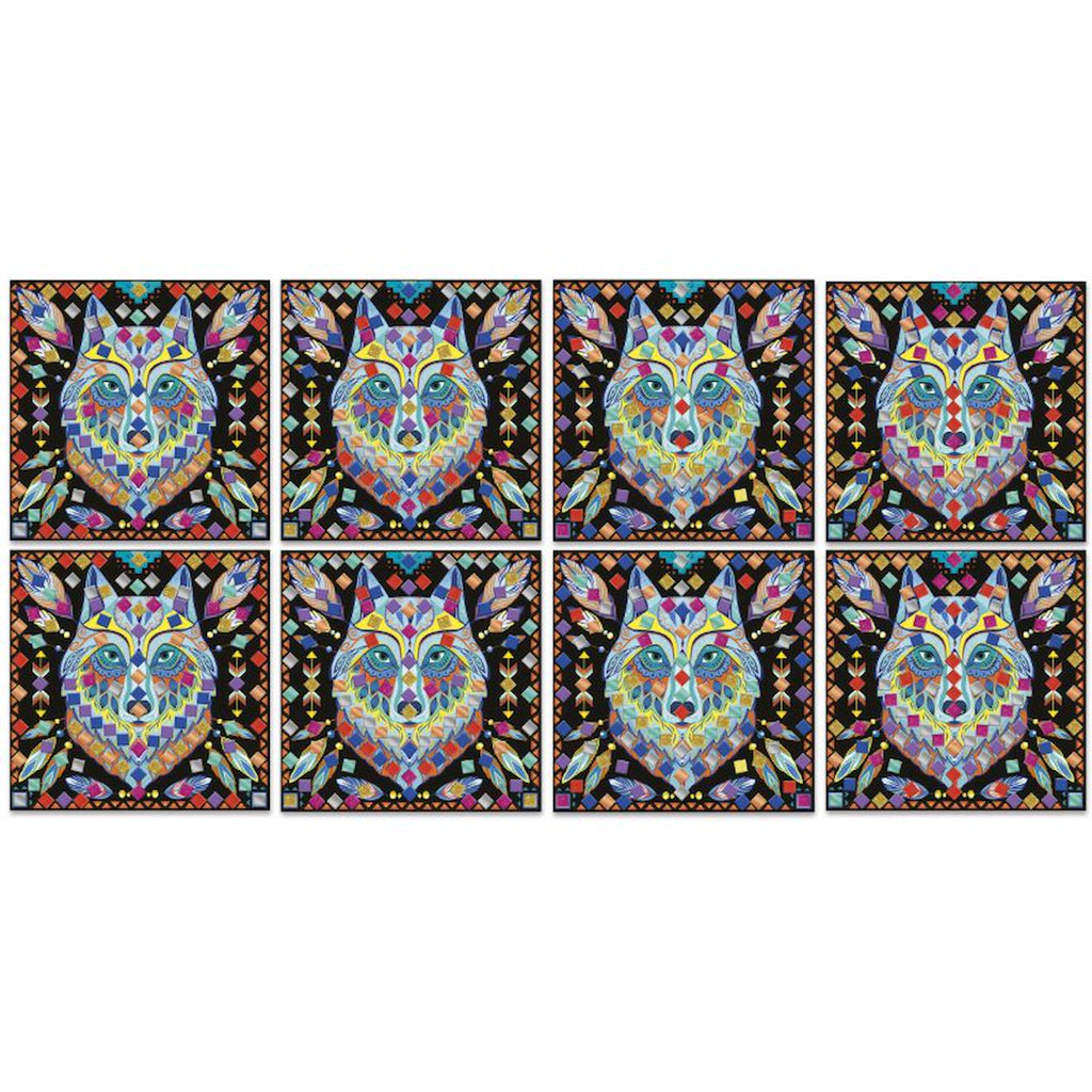 Mosaïques à faire entre amis - 8 tableaux multicolore