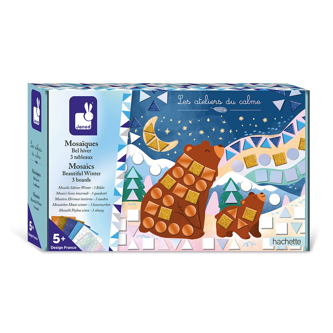 Mosaïques bel hiver multicolore