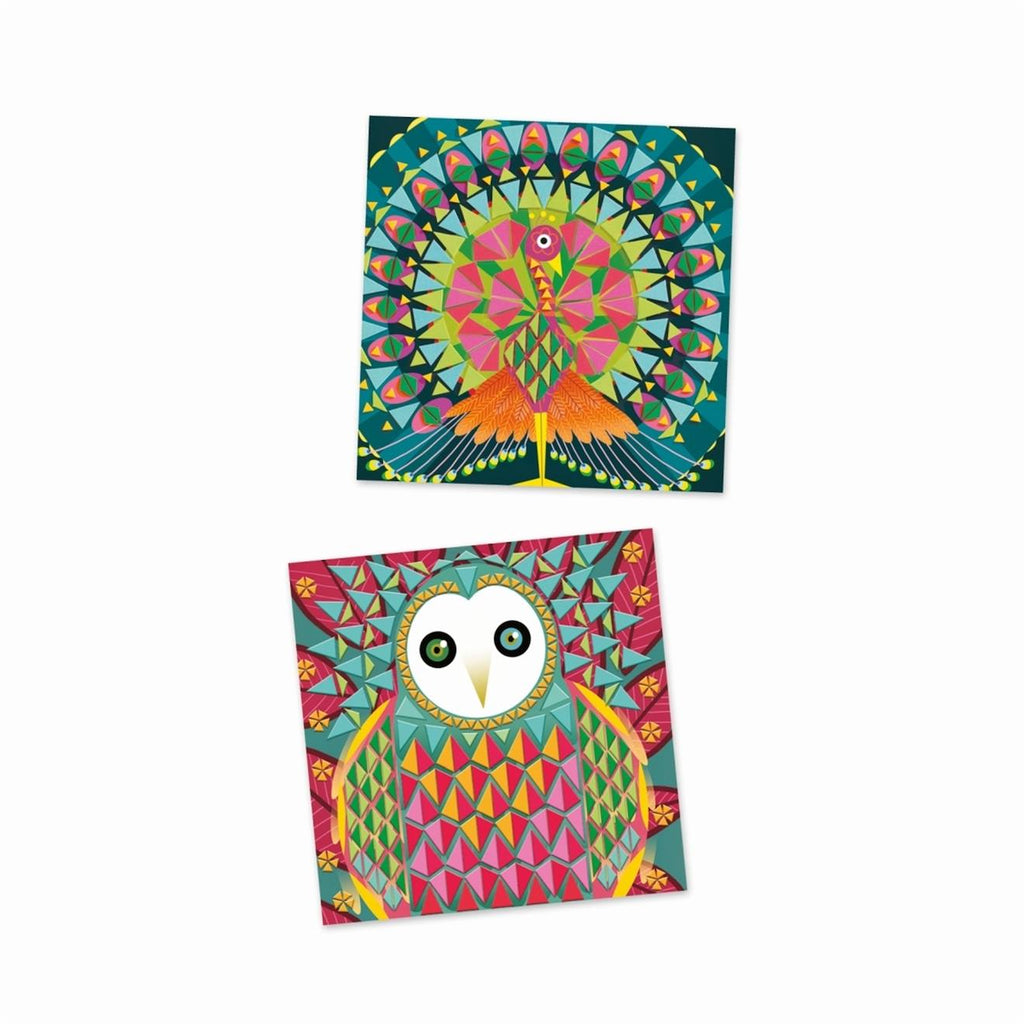 Mosaïques - coco multicolore