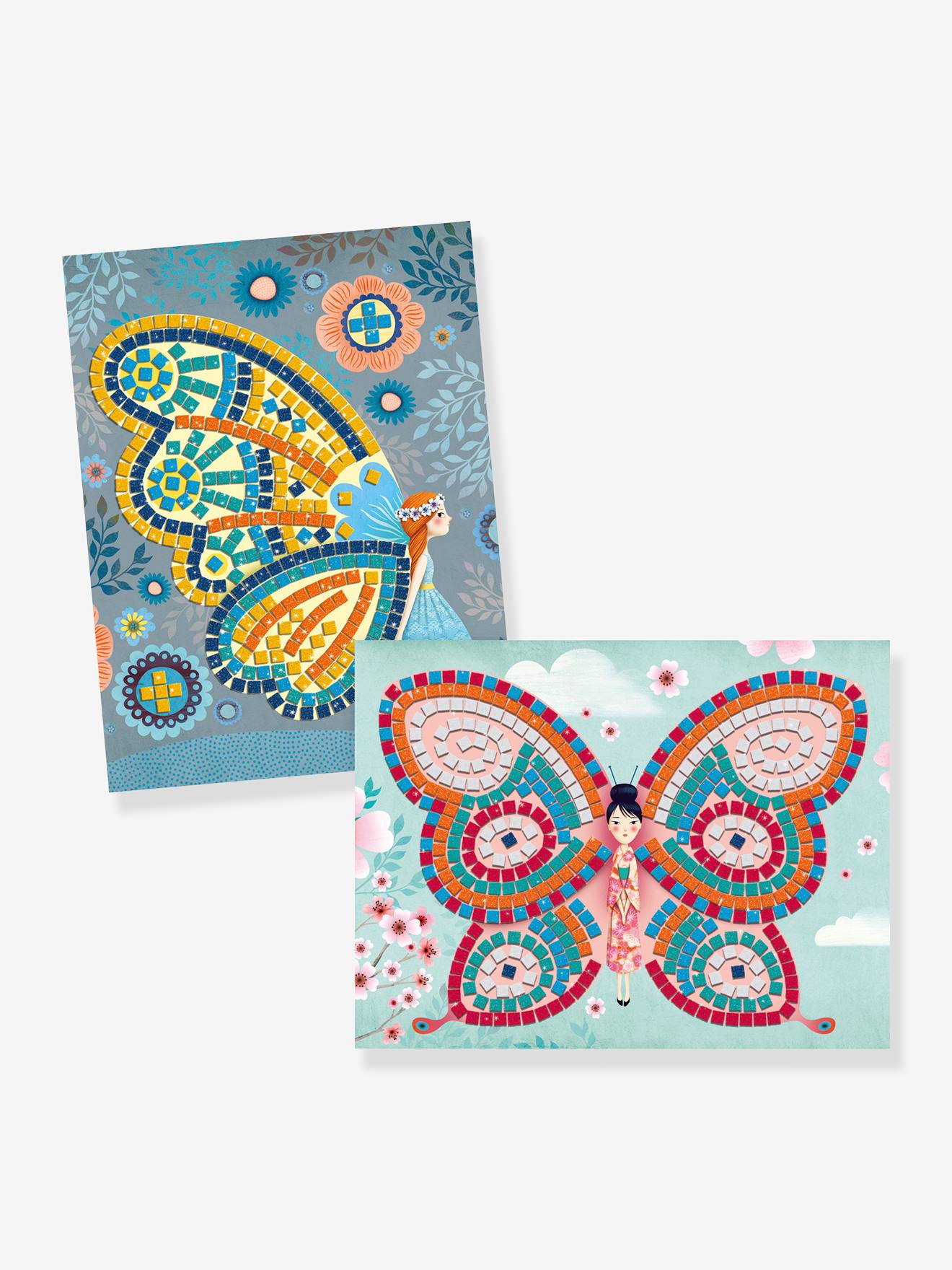 Mosaïques papillon bleu