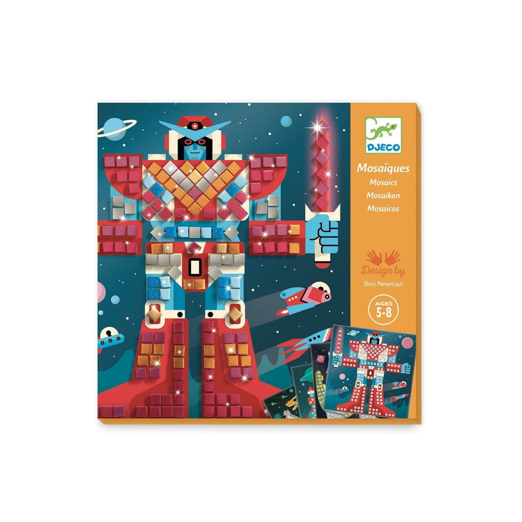 Mosaïques space battle multicolore