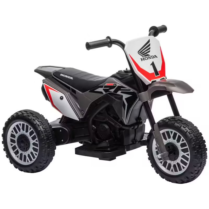 Moto cross électrique enfant Honda CRF 450 R (3 roues, 3 km/h)