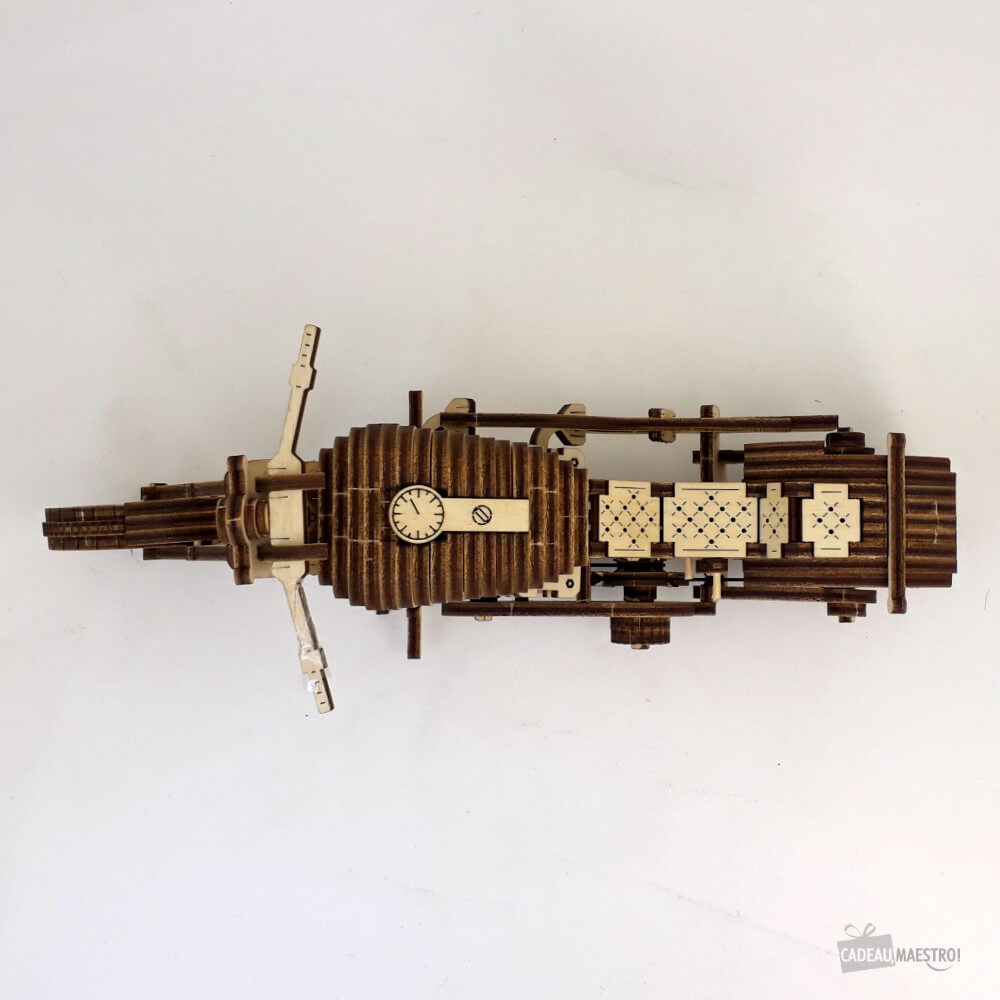 Moto VM-02 en Bois à Monter - Maquette Bois Ugears