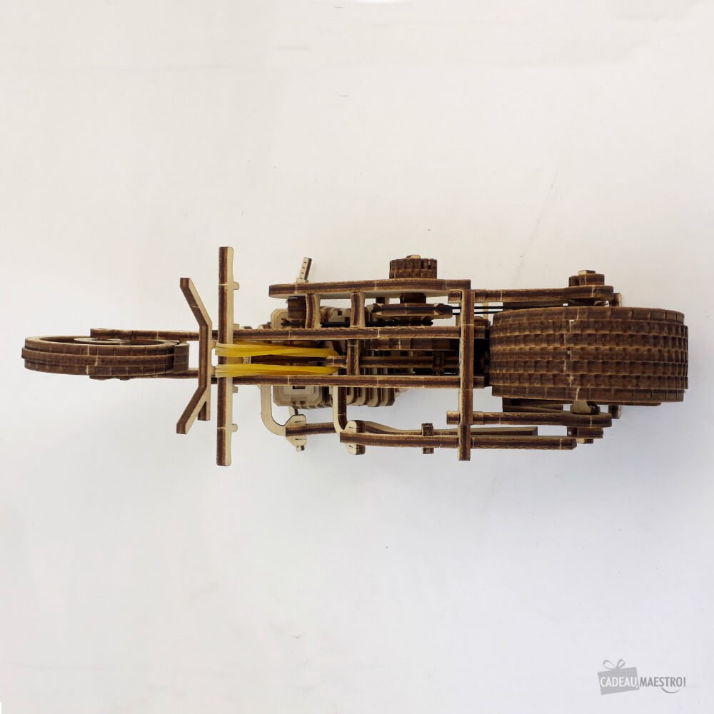 Moto VM-02 en Bois à Monter - Maquette Bois Ugears