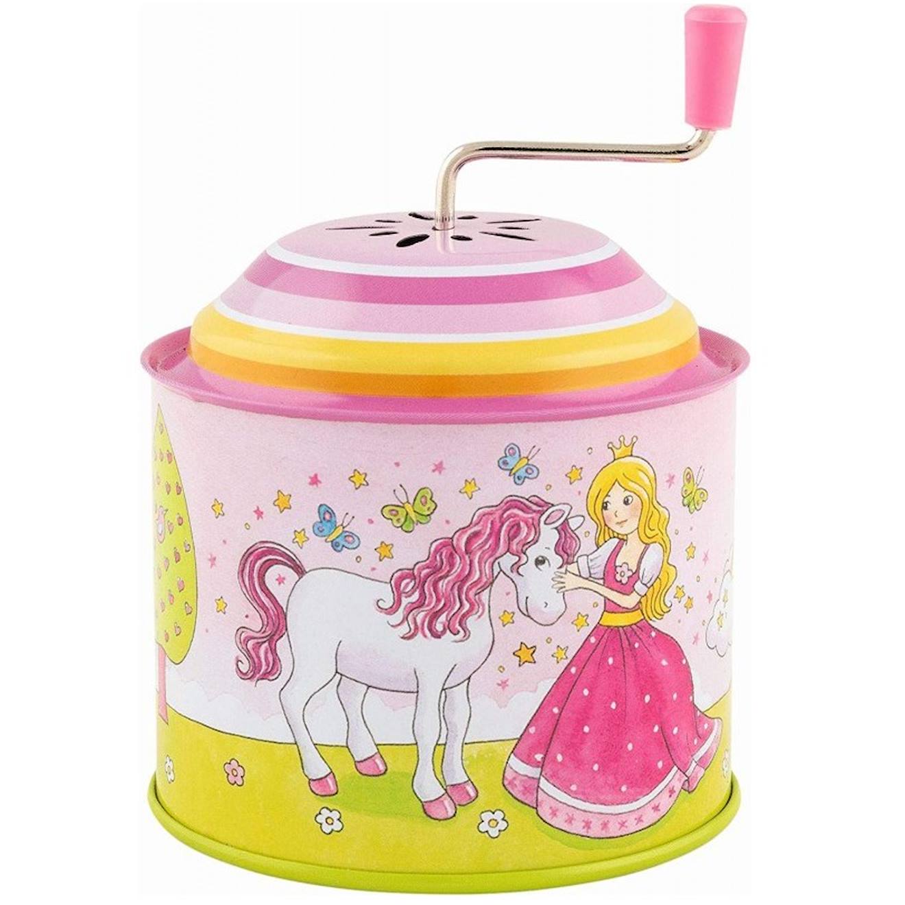 Moulin musical princesse rose