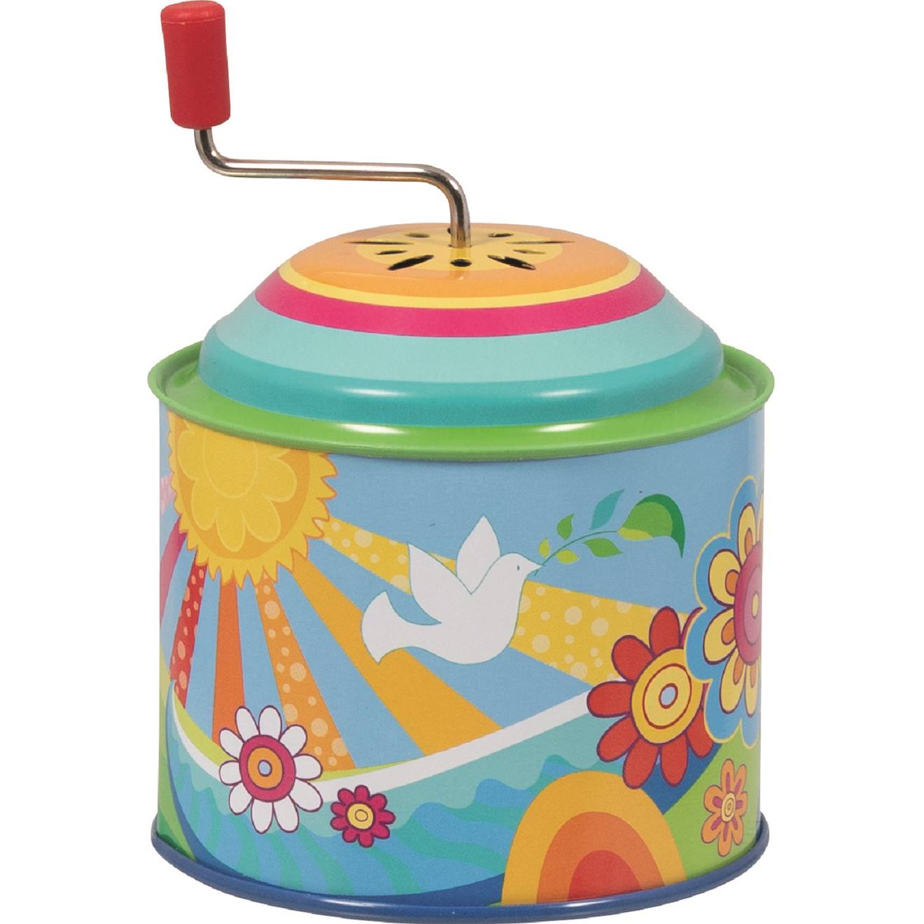 Moulin musical soleil bleu