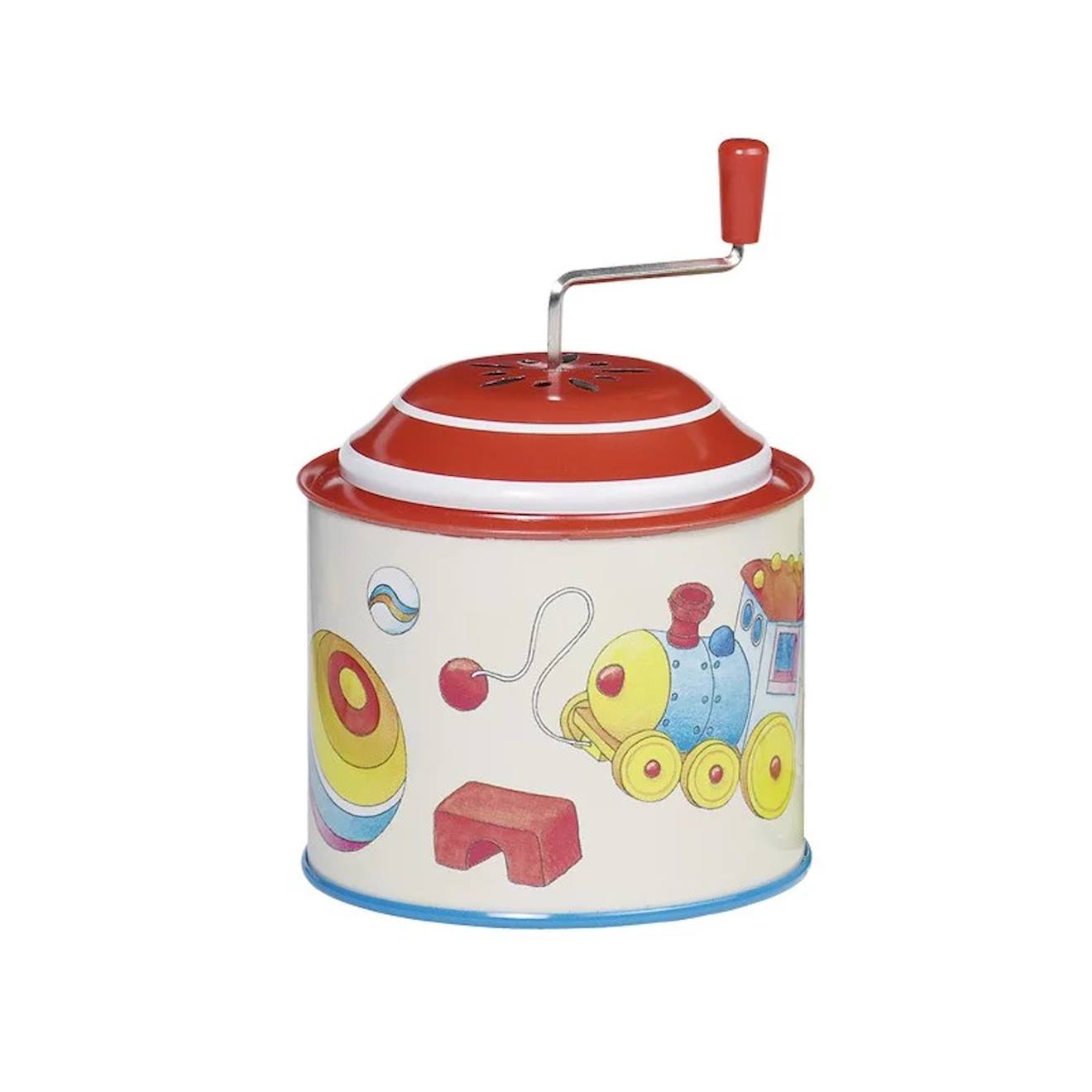 Moulin sonore jouets rouge