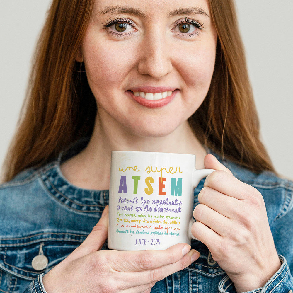 Mug ATSEM à Personnaliser - Mug Personnalisé