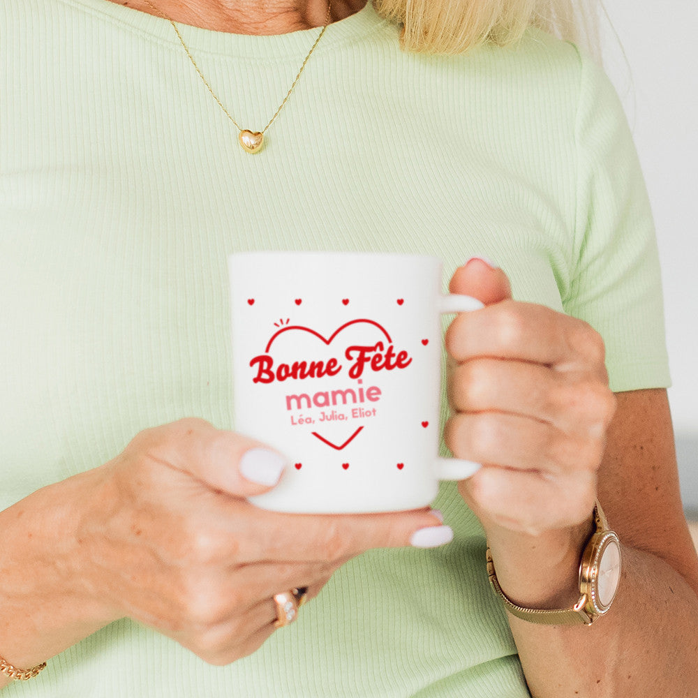 Mug Bonne Fête à Personnaliser - Mug Personnalisé