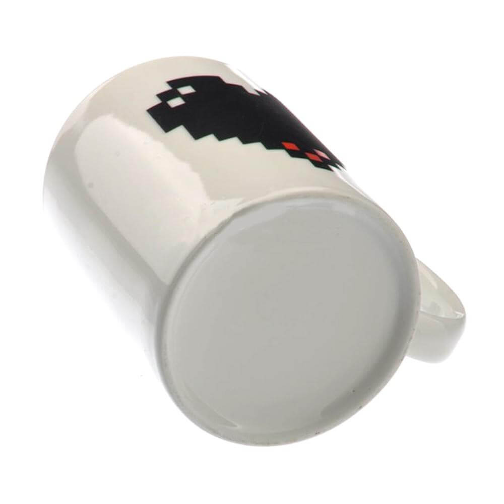 Mug Coeur Pixels Thermoréactif - Mug Original Kikkerland