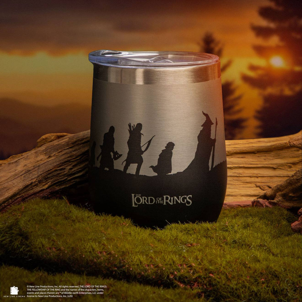 Mug de Voyage Isotherme Communauté de L'anneau - le Seigneur des Anneaux Argent