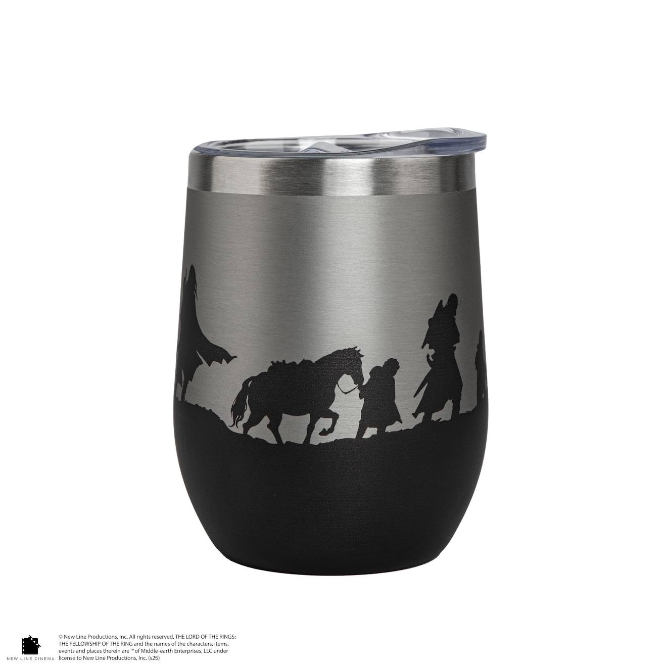 Mug de Voyage Isotherme Communauté de L'anneau - le Seigneur des Anneaux Argent