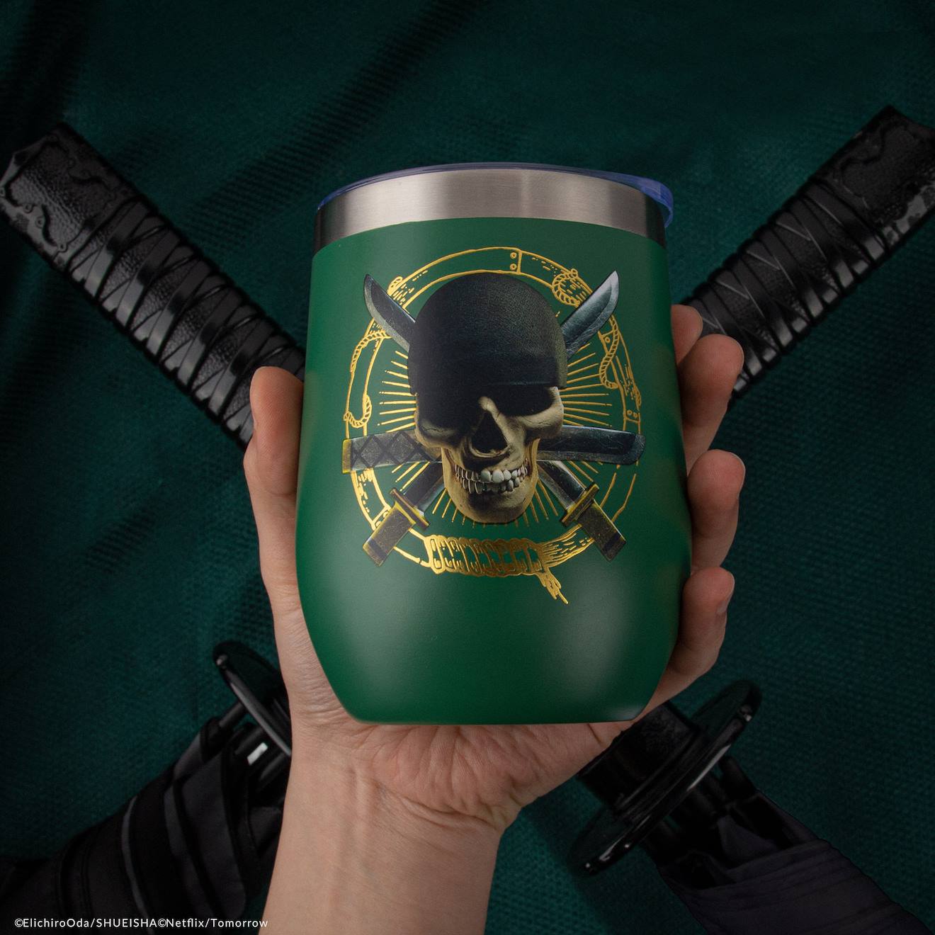 Mug de Voyage Isotherme Zoro - One Piece Vert