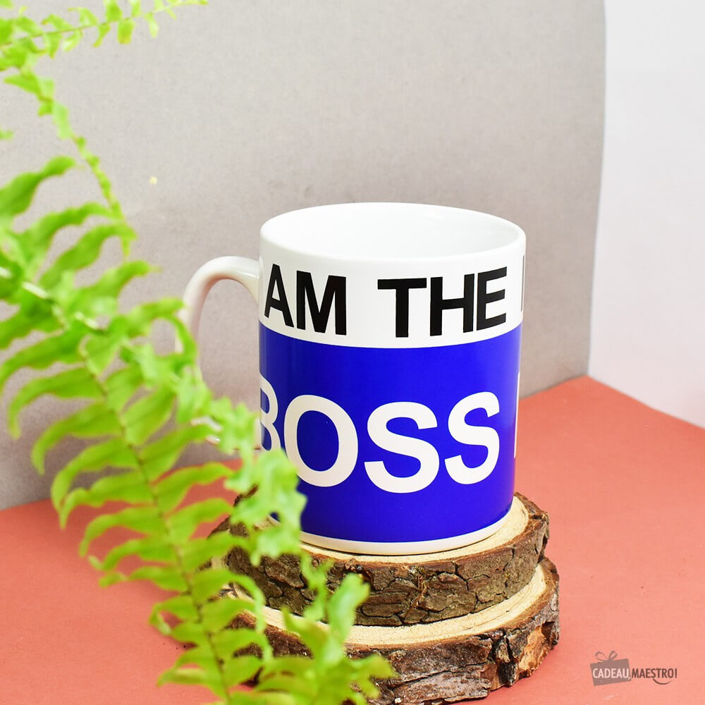 Mug Géant I Am The Boss - Mug Original CadoMaestro