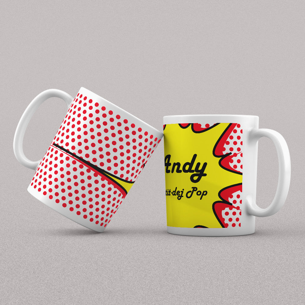 Mug Pop Art à Personnaliser - Mug Personnalisé