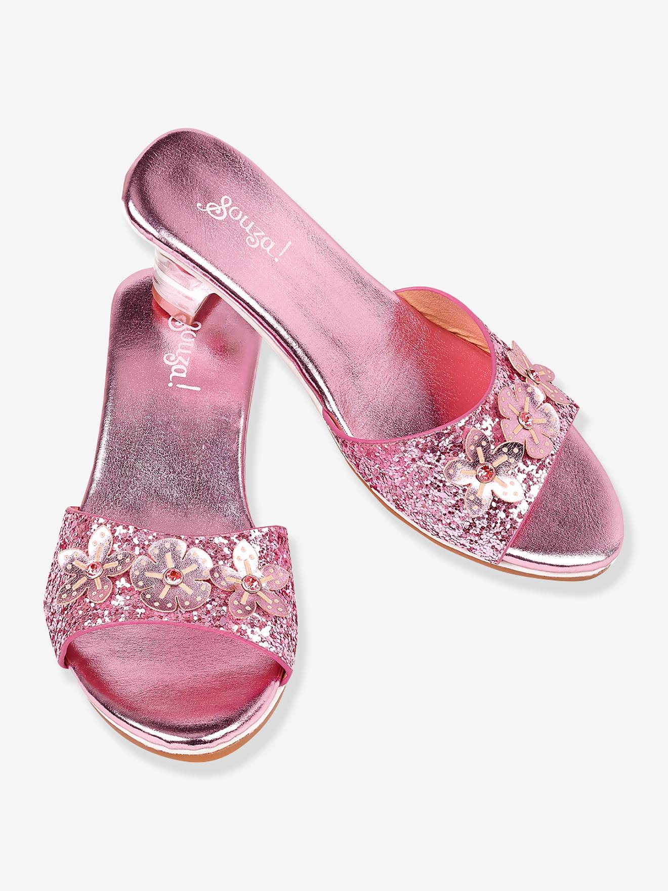 Mules talon mariona enfant rose