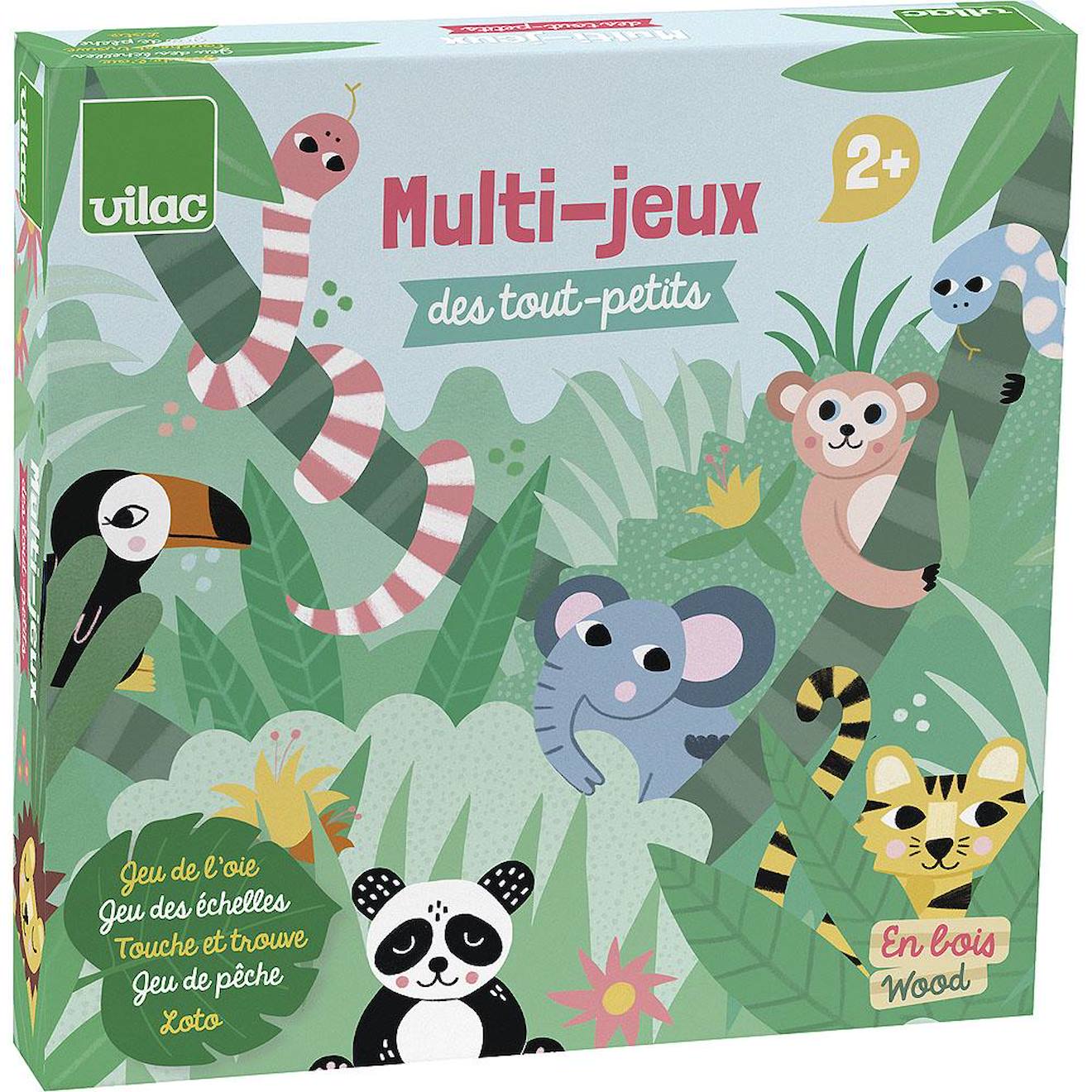 Multi-jeux des tout-petits m carlslund bleu