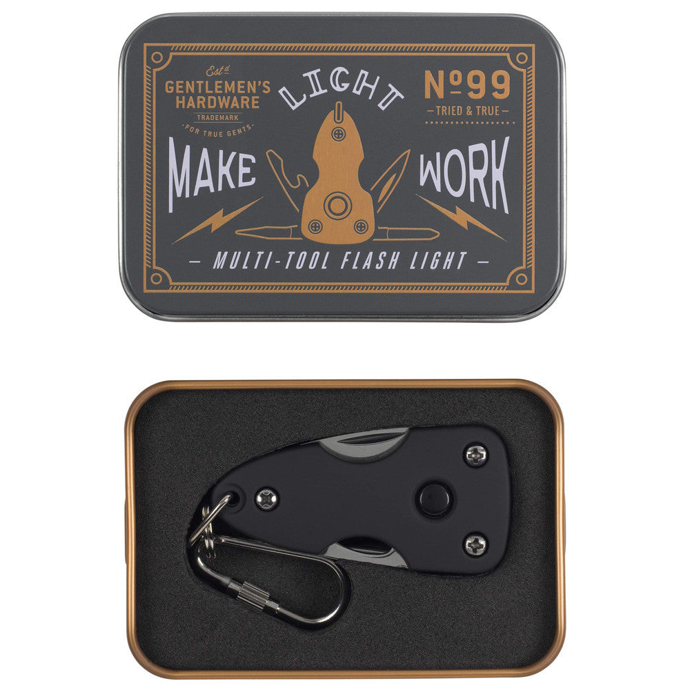 Multi-Outils de Poche Lumineux - Coffret Cadeau