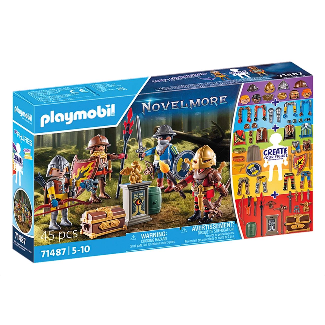My figures : chevaliers novelmore 71487 multicolore
