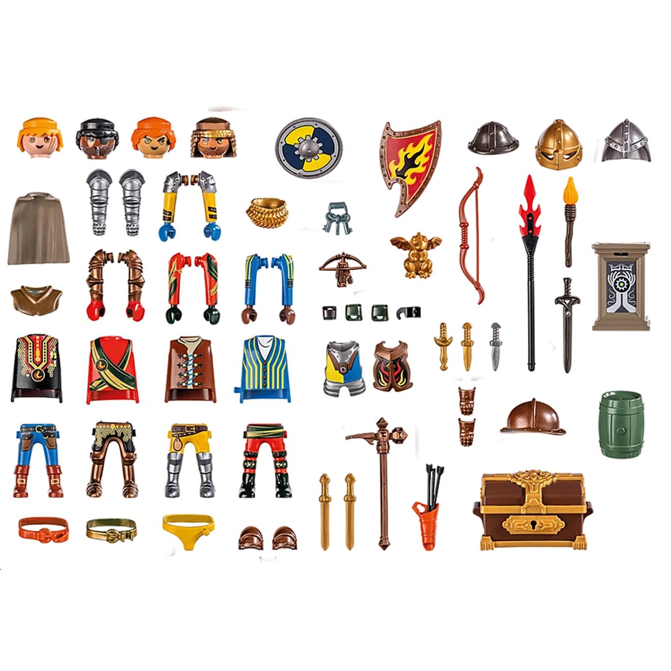 My figures : chevaliers novelmore 71487 multicolore